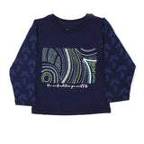 Eminent Girls Full Sleeves T-Shirt - Navy Blue, Girls T-Shirts, Eminent, Chase Value
