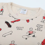 Newborn Boys Sando - Fawn, Newborn Boys Shirts & T-Shirts, Chase Value, Chase Value