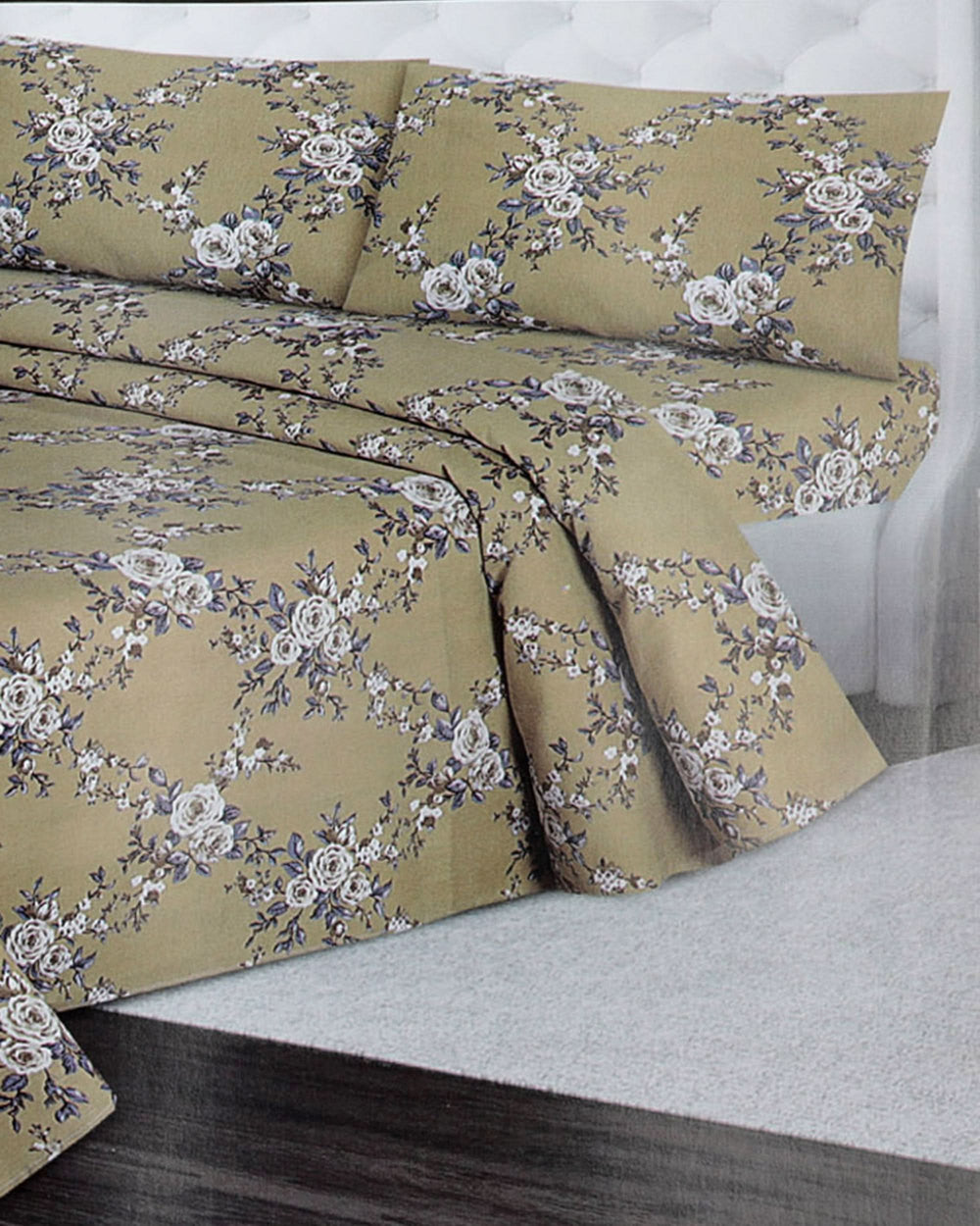 Valuable 3Pcs Double Bedsheet Soft Feel, Double Size Bed Sheet, Chase Value, Chase Value
