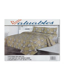 Valuable 3Pcs Double Bedsheet Soft Feel, Double Size Bed Sheet, Chase Value, Chase Value