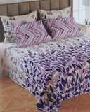 5Pcs Bedsheet Set 94x96, Double Size Bed Sheet, Chase Value, Chase Value