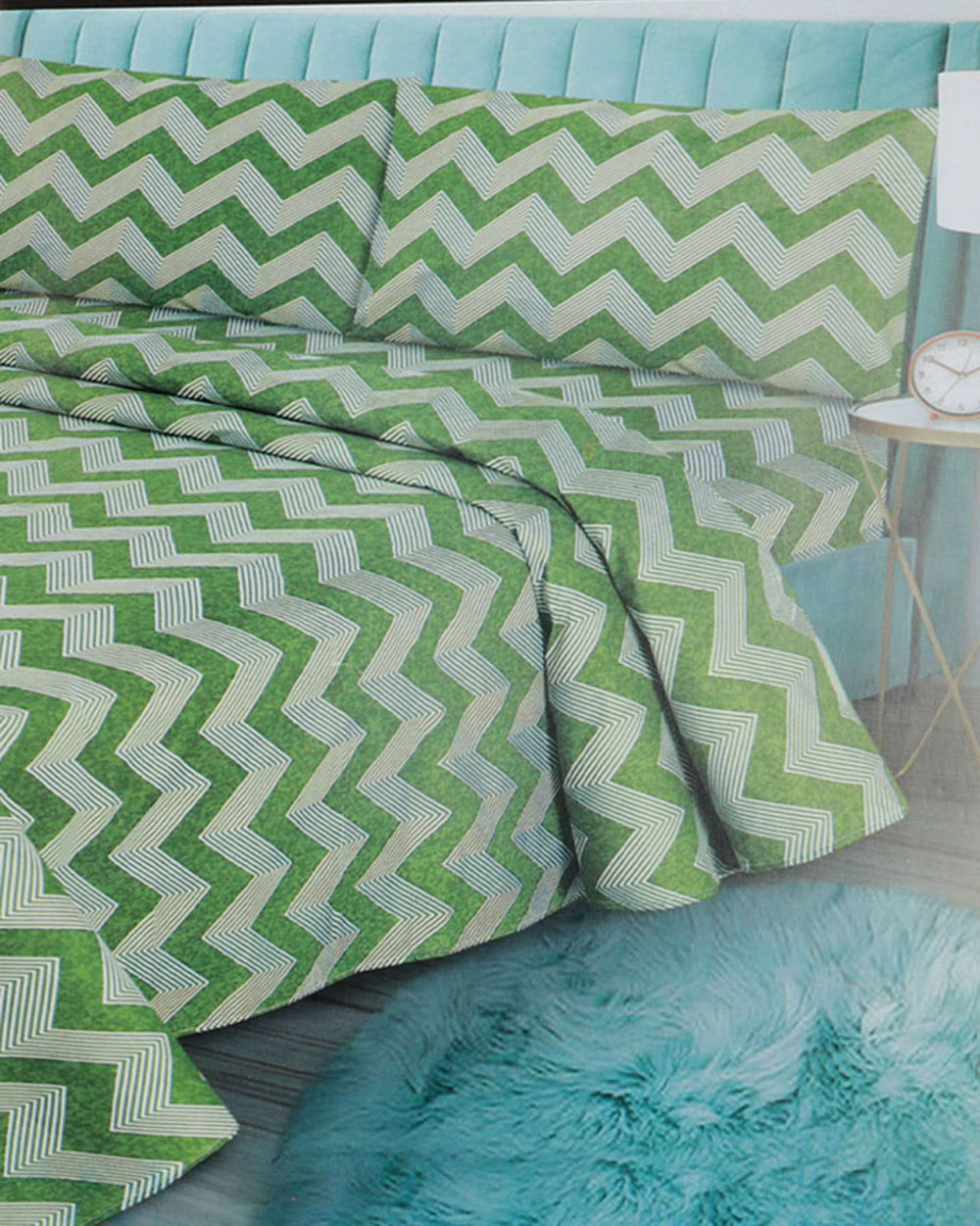 Valuable 3Pcs Double Bedsheet Soft Feel, Double Size Bed Sheet, Chase Value, Chase Value