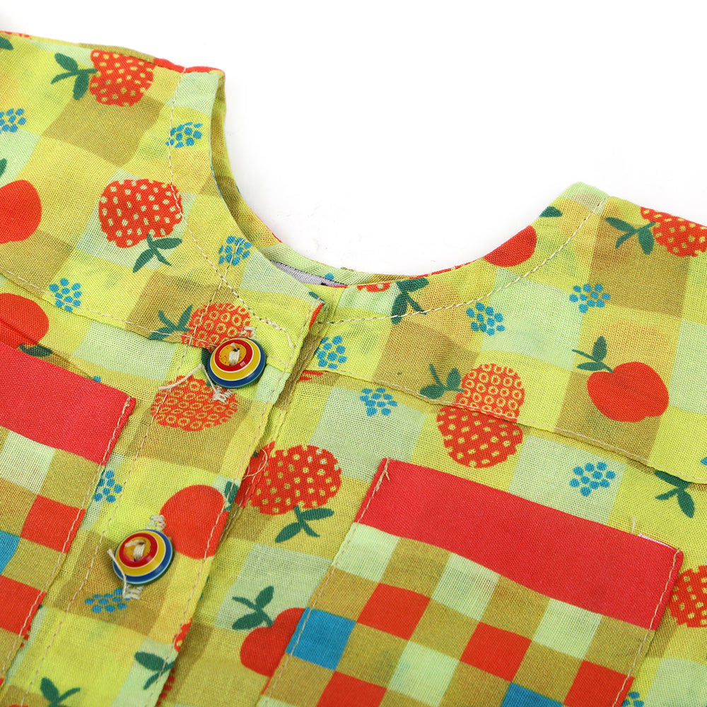 Eminent Newborn Girls Full Sleeves Romper - Light Green, Newborn Girls Rompers, Eminent, Chase Value