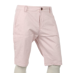 Men's Printed Cotton Short - Pink