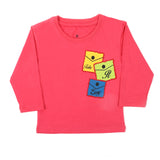 Eminent Girls Full Sleeves T-Shirt - Honey suckle, Girls T-Shirts, Eminent, Chase Value