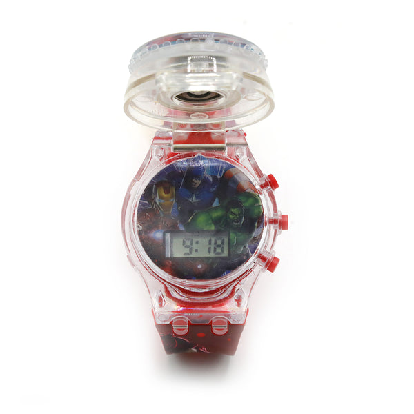 Kids Digital Watch - Red