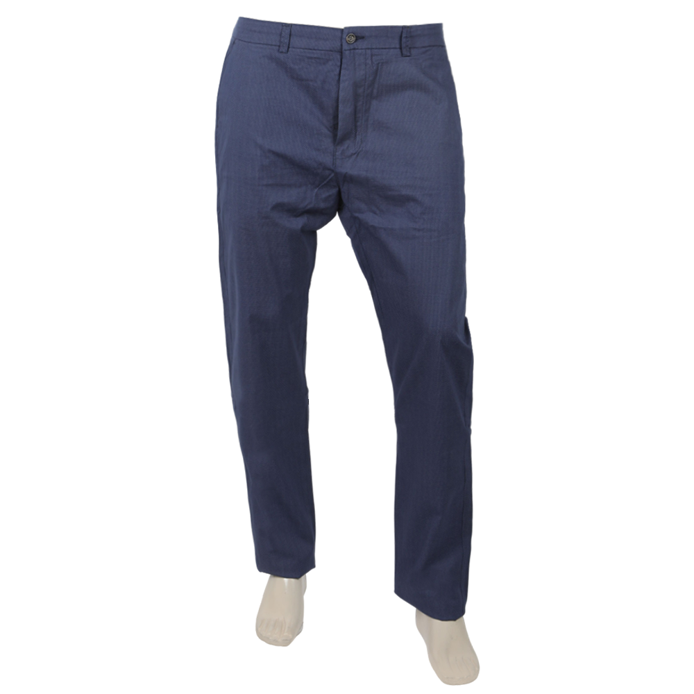 Men's Cotton Pant - Navy Blue, Men's Casual Pants & Jeans, Chase Value, Chase Value