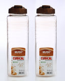 NUSH Cubical Water Bottle (Pack of 2)