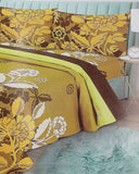 Valuable 3Pcs Double Bedsheet Soft Feel, Double Size Bed Sheet, Chase Value, Chase Value