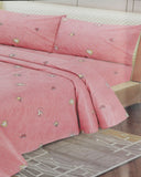 Valuable 3Pcs Double Bedsheet Soft Feel, Double Size Bed Sheet, Chase Value, Chase Value