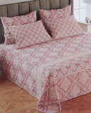 5Pcs Bedsheet Set 94x96, Double Size Bed Sheet, Chase Value, Chase Value