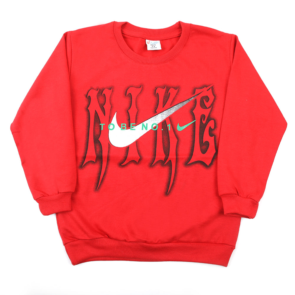 Boys Full Sleeves SweatShirt - Red, Boys Hoodies & Sweat Shirts, Chase Value, Chase Value
