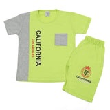 Boys Half Sleeves Short Suit - Light Green, Boys Sets & Suits, Chase Value, Chase Value