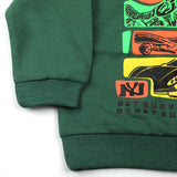 Boys Full Sleeves SweatShirt - Green, Boys Hoodies & Sweat Shirts, Chase Value, Chase Value