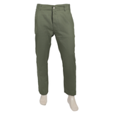 Men's Cotton Pant - Olive Green, Men's Formal Pants, Chase Value, Chase Value