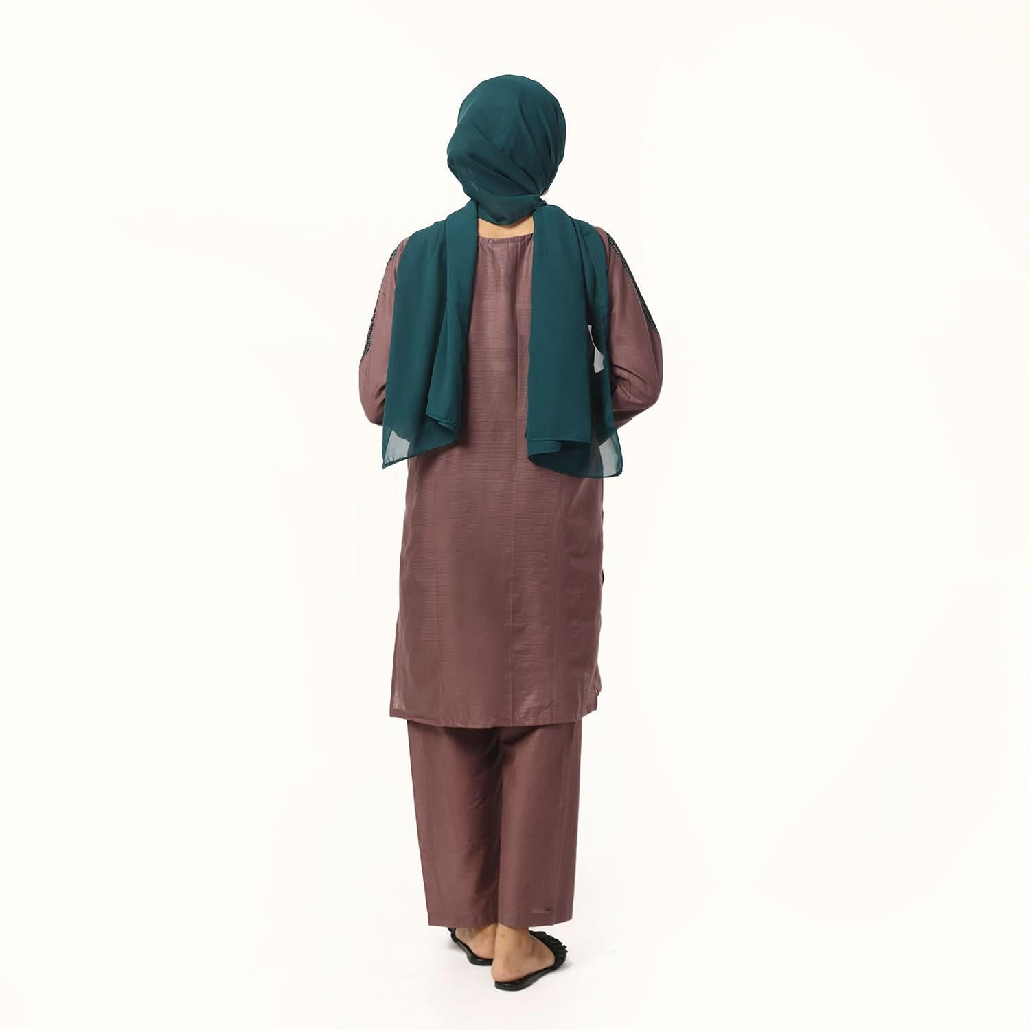 Women's Cotton Embroidered 2Pcs Suit - Purple, Women Shalwar Suits, Chase Value, Chase Value