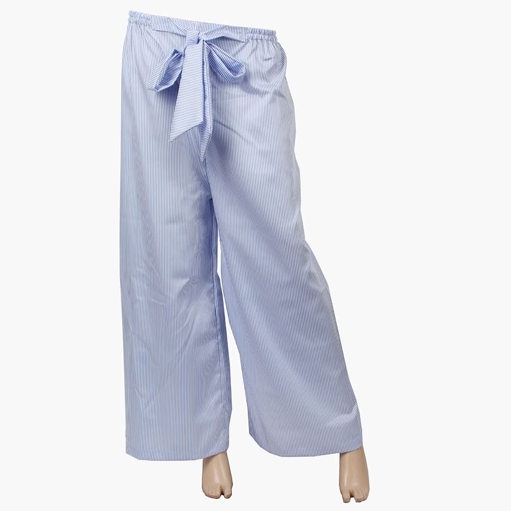 Women's Plazo - Blue, Women Pants & Tights, Chase Value, Chase Value
