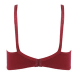 Women's Cotton Bra Half Net - Maroon, Women Bras, Chase Value, Chase Value