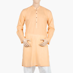 Men's Slim Fit Plain Kurta - Pink, Men's Kurtas, Chase Value, Chase Value