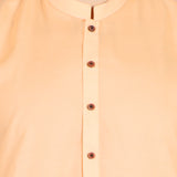 Men's Slim Fit Plain Kurta - Pink, Men's Kurtas, Chase Value, Chase Value