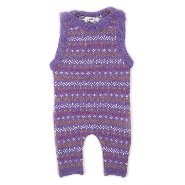 Eminent Newborn Girls Romper - Purple