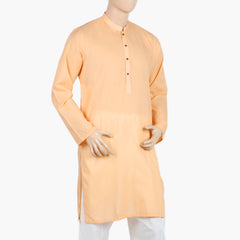 Men's Slim Fit Plain Kurta - Pink, Men's Kurtas, Chase Value, Chase Value