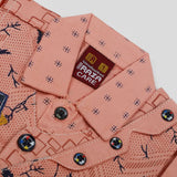 Newborn Boys Full Sleeves Suit - Peach, Newborn Boys Sets & Suits, Chase Value, Chase Value