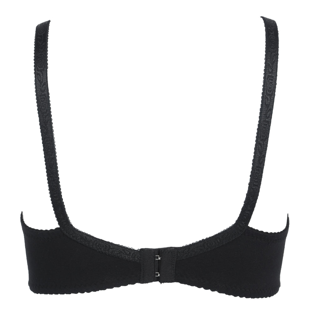 Women's Cotton Bra Plain Lace - Black, Women Bras, Chase Value, Chase Value