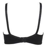 Women's Cotton Bra Plain Lace - Black, Women Bras, Chase Value, Chase Value