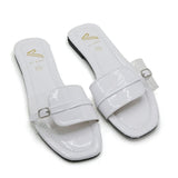 Women's Slipper - White, Women Slippers, Chase Value, Chase Value