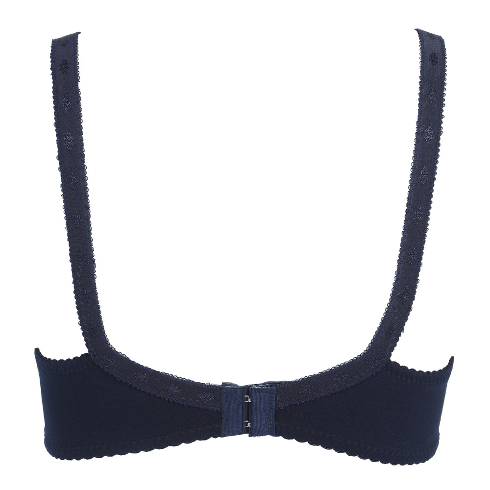 Women's Cotton Bra Half Net - Blue, Women Bras, Chase Value, Chase Value