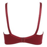 Women's Cotton Bra Plain Lace - Maroon, Women Bras, Chase Value, Chase Value