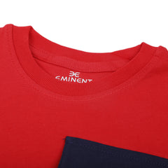 Eminent Boys Full Sleeves T-Shirt - Samba Red