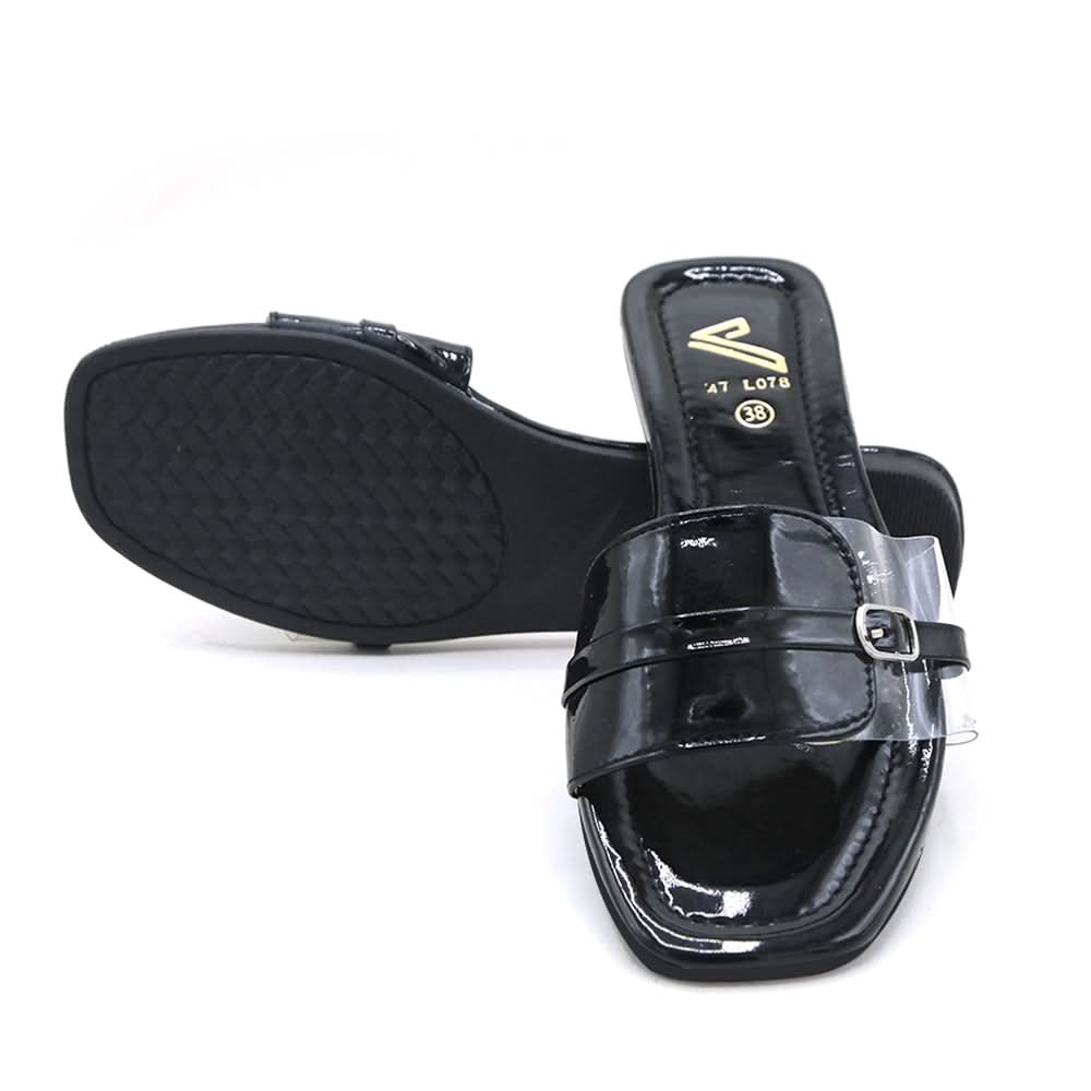 Women's Slipper - Black, Women Slippers, Chase Value, Chase Value