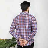 Men's Casual Check Shirt - Blue, Men's Shirts, Chase Value, Chase Value