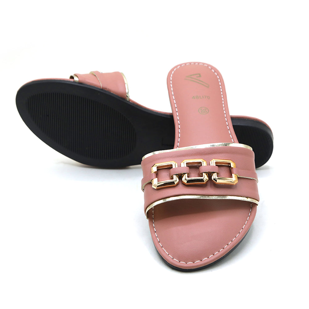 Women's Slipper - Peach, Women Slippers, Chase Value, Chase Value