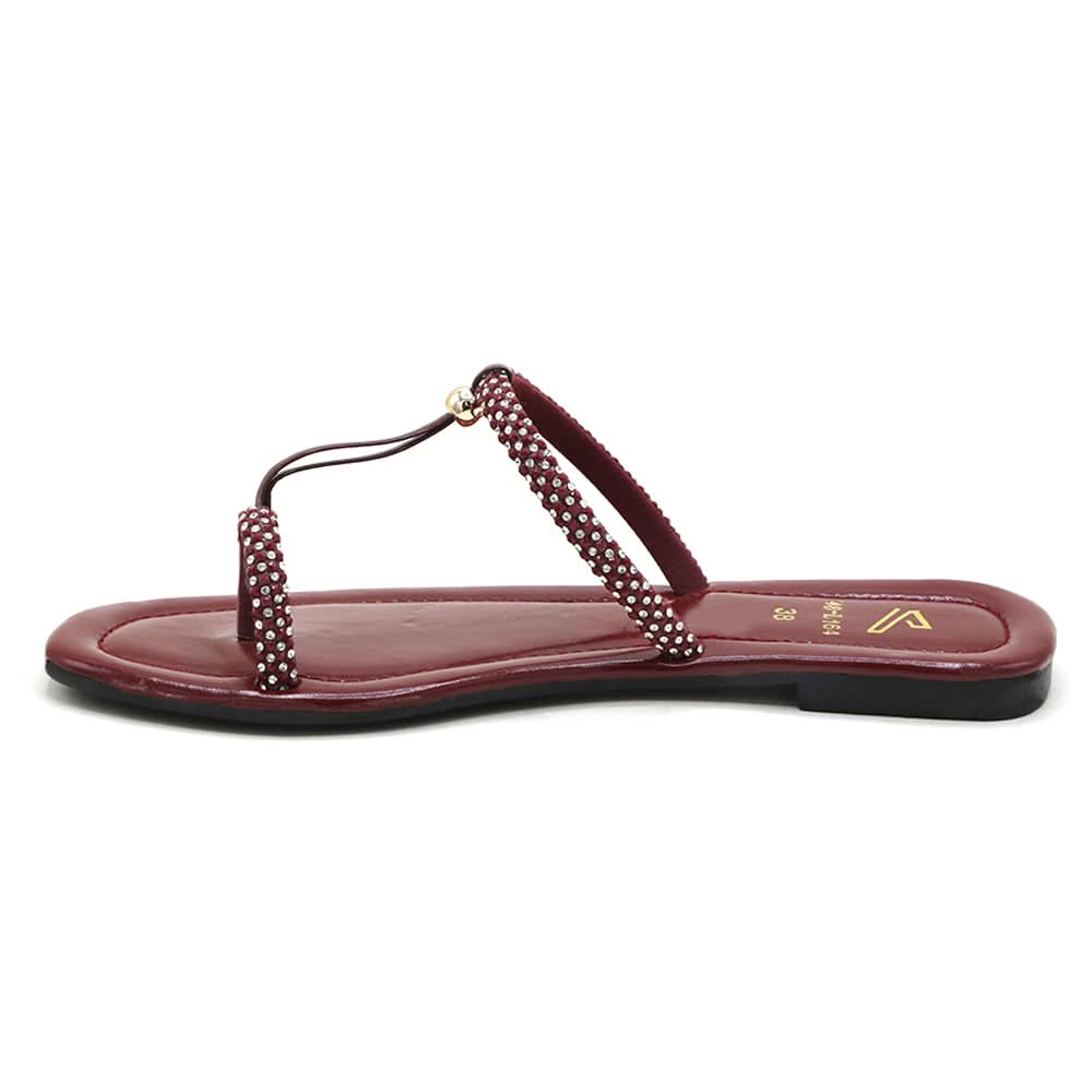 Women's Slipper - Maroon, Women Slippers, Chase Value, Chase Value