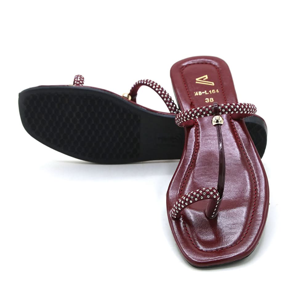 Women's Slipper - Maroon, Women Slippers, Chase Value, Chase Value