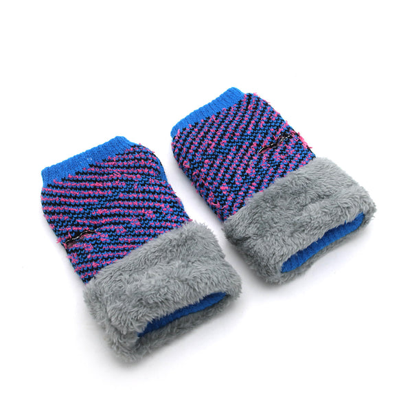 Kids Woolen Gloves - Grey