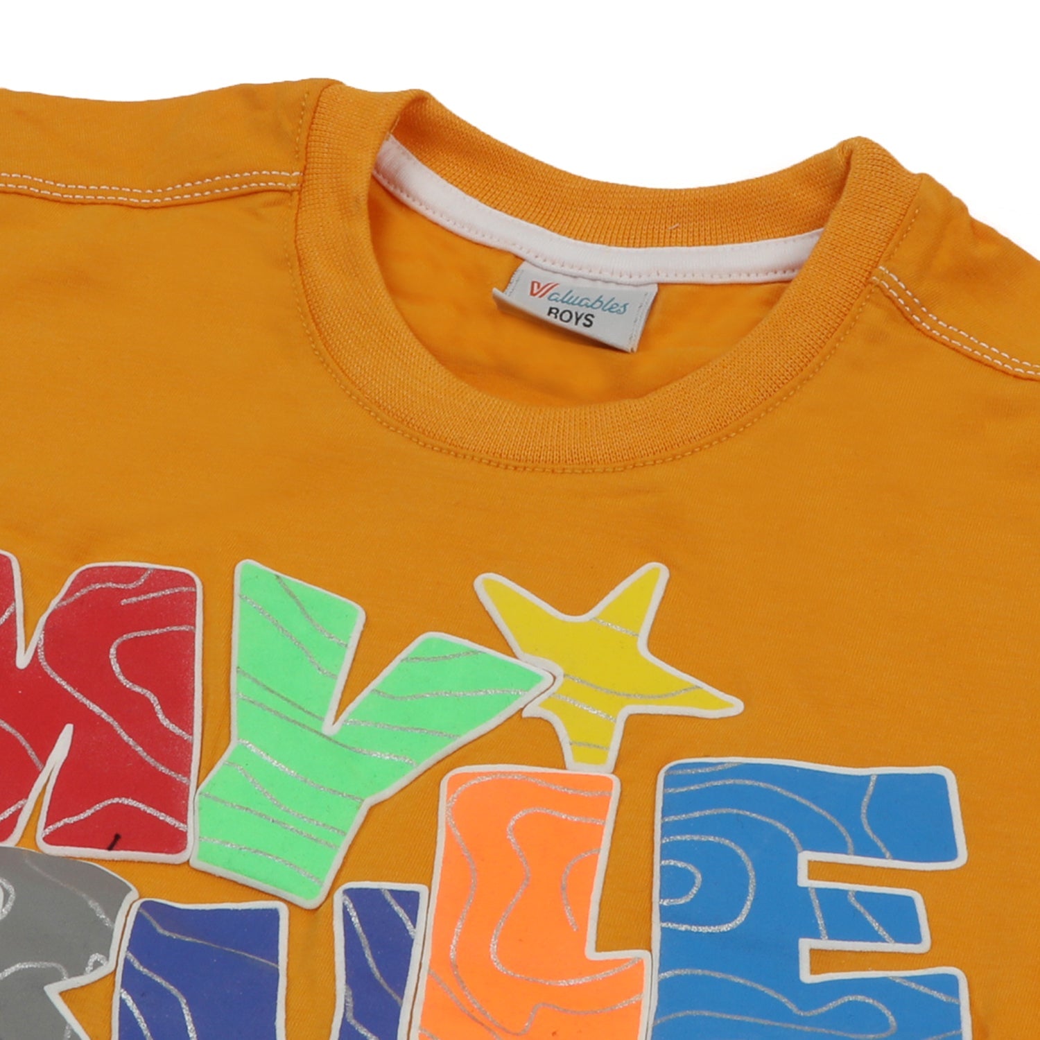 Boys Half Sleeves Denim Short Suit - Mustard, Boys Sets & Suits, Chase Value, Chase Value