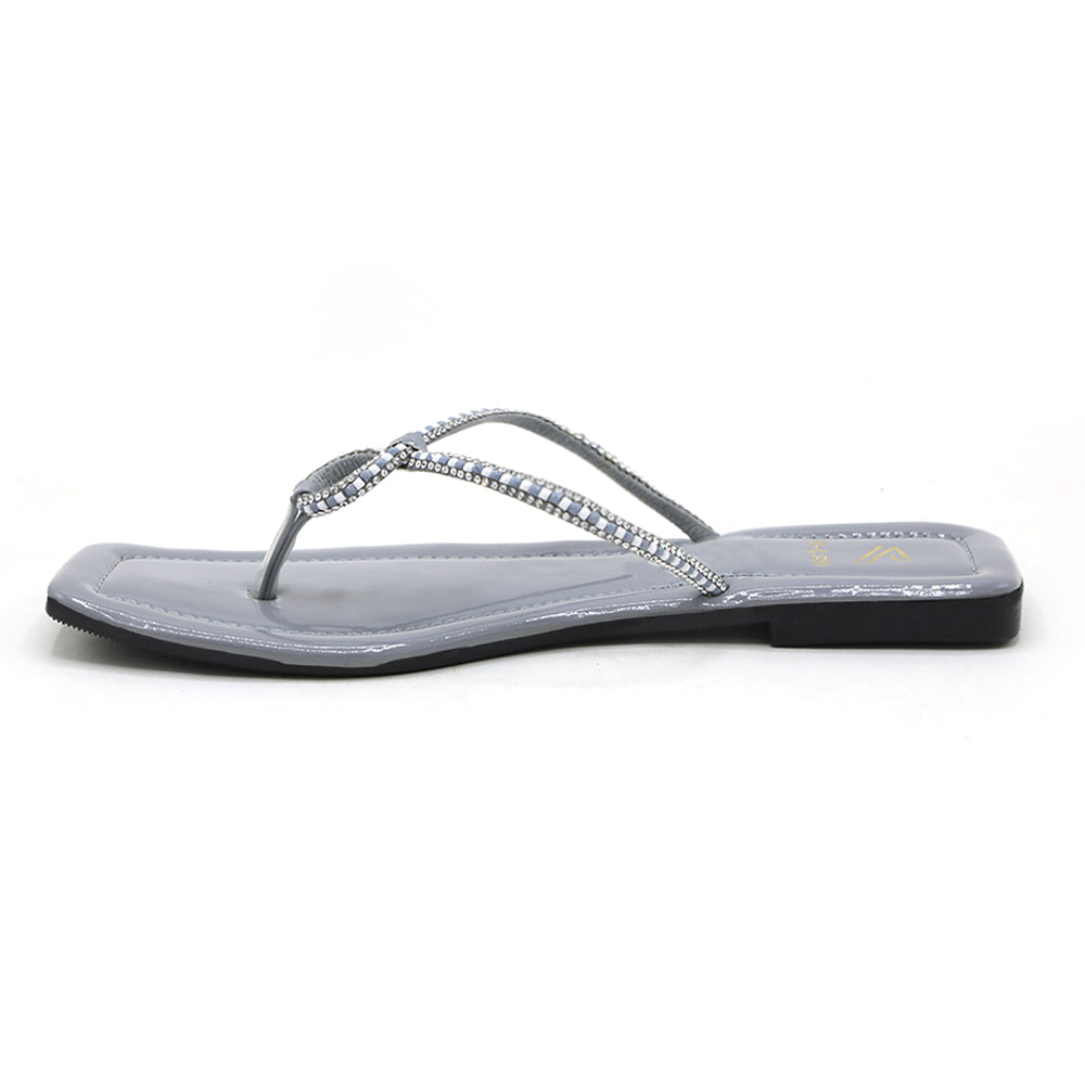 Women's Slipper - Grey, Women Slippers, Chase Value, Chase Value