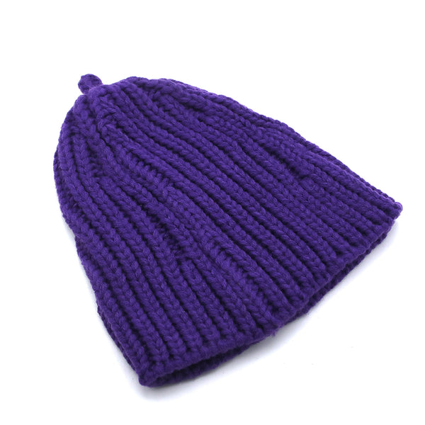 Kids Woolen Cap - Purple