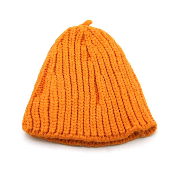 Kids Woolen Cap - Orange