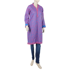 Eminent Women's Stitched Kurti - Blue