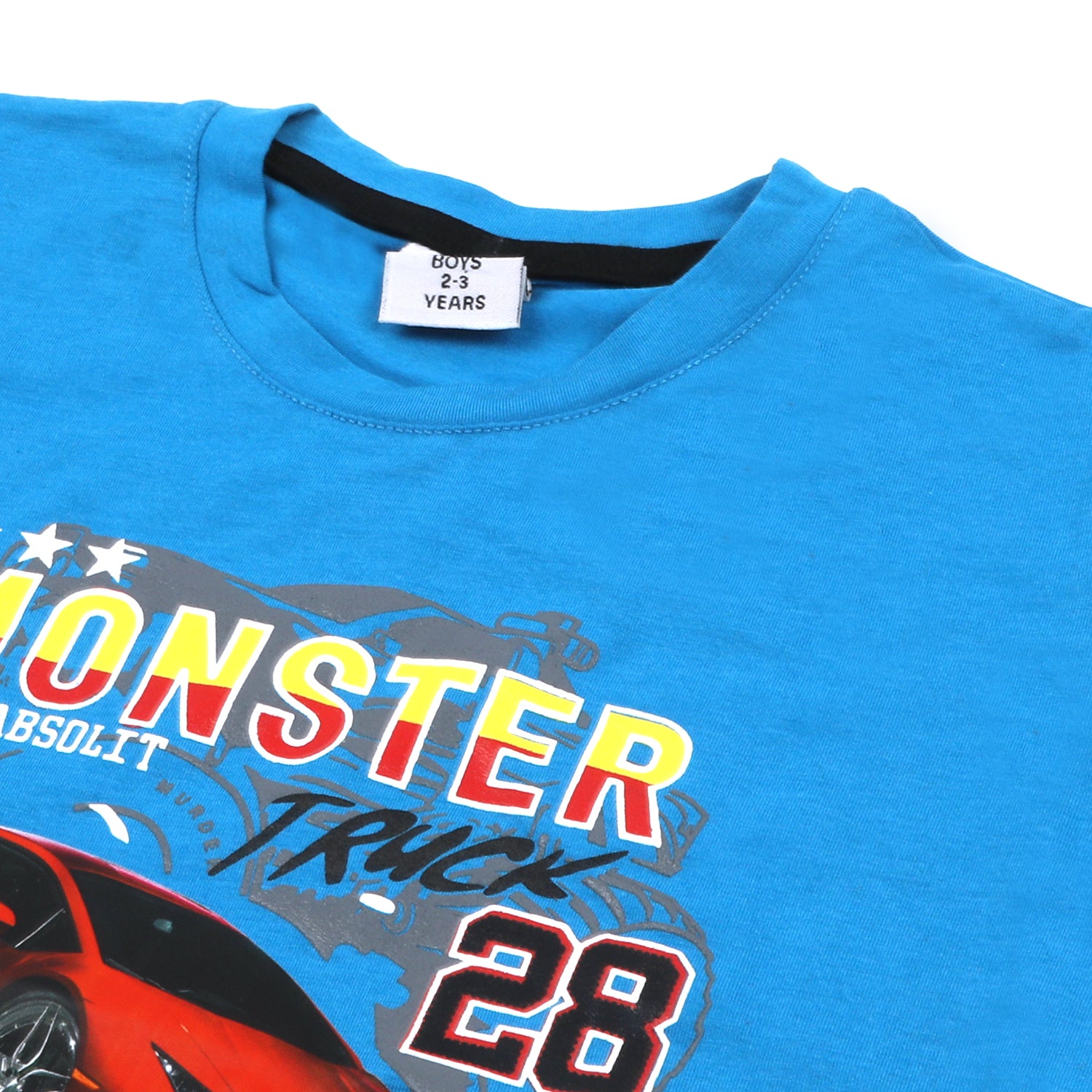 Boys Half Sleeves Denim Short Suit - Steel Blue, Boys Sets & Suits, Chase Value, Chase Value