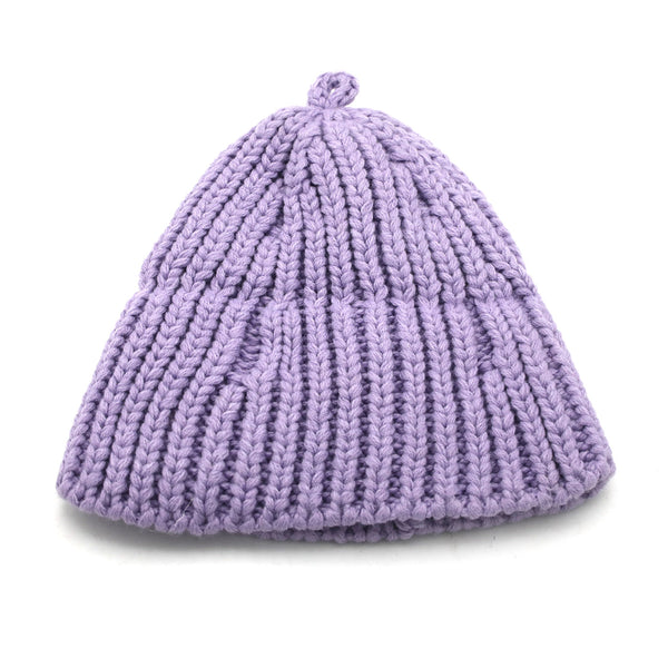 Kids Woolen Cap - Light Purple