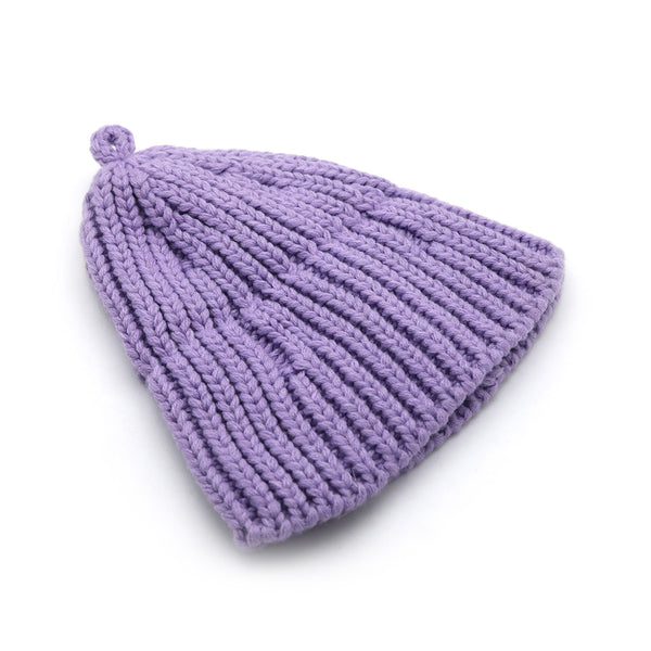 Kids Woolen Cap - Light Purple