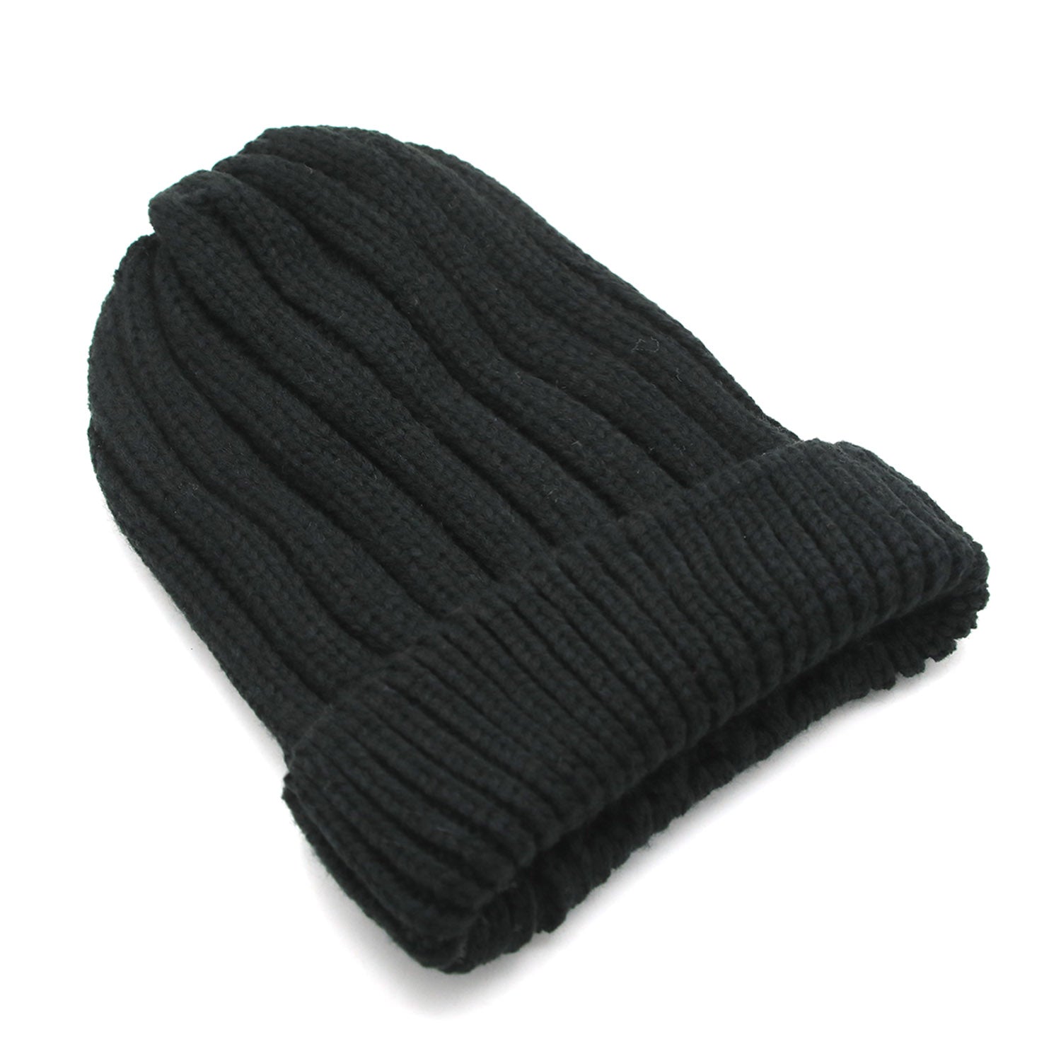 Kids Woolen Cap - Black, Boys Caps & Gloves, Chase Value, Chase Value