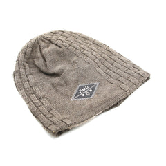 Men's Woolen Cap - Grey