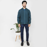 Men's Full Sleeves Jacket - Steel Green, Men's Jackets & Hoodies, Chase Value, Chase Value